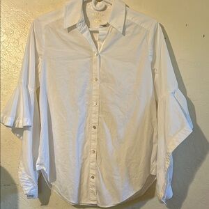 Lilly Pulitzer White Button Down Shirt